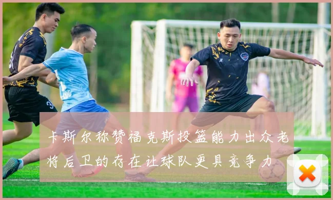 卡斯尔称赞福克斯投篮能力出众老将后卫的存在让球队更具竞争力